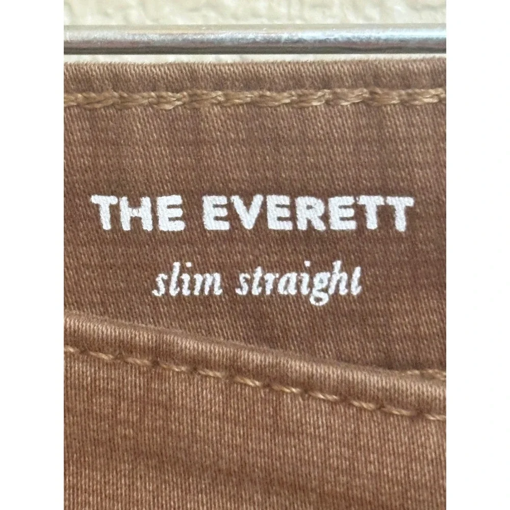 AG Adriano Goldschmied The Everett Slim Straight Leg Jeans Brown 34 Mens